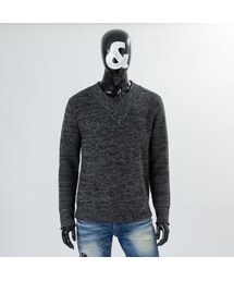 CALL&RESPONSE | 畦編みVネックニット/CALL&RESPONSE / 162-1441-01(ニット/セーター)