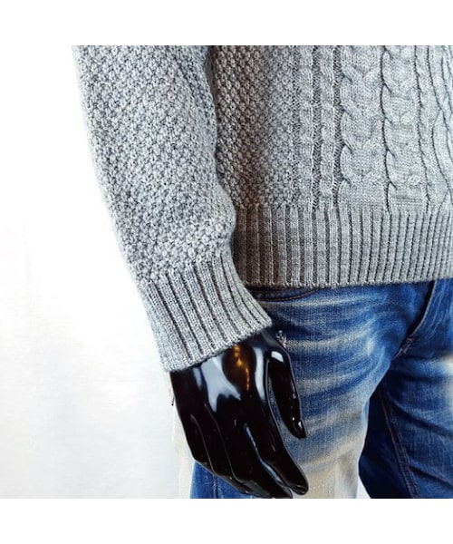 CALL&RESPONSE（コールアンドレスポンス）の「ケーブルタートルネックニット  /  ＣＡＬＬ＆ＲＥＳＰＯＮＳＥ　　/  162-1441-02（ニット/セーター・メンズ・その他）」の9枚目の写真