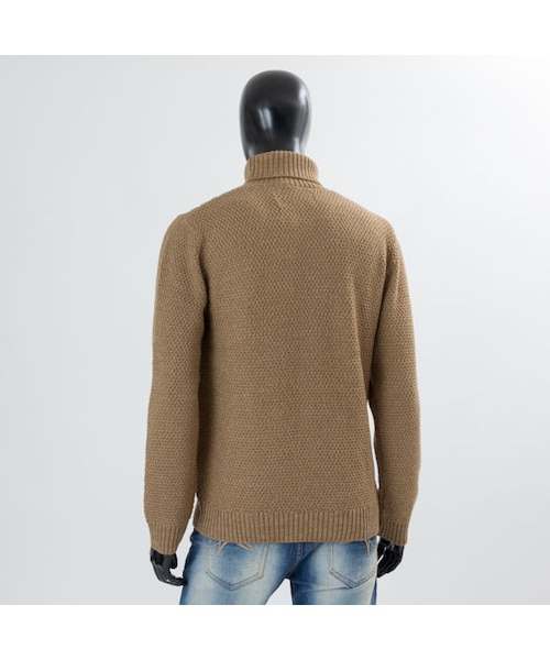 CALL&RESPONSE（コールアンドレスポンス）の「ケーブルタートルネックニット  /  ＣＡＬＬ＆ＲＥＳＰＯＮＳＥ　　/  162-1441-02（ニット/セーター・メンズ・その他）」の2枚目の写真