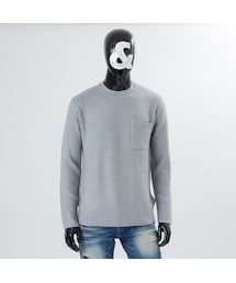 CALL&RESPONSE | あぜ編みクルーネックニット/ＣＡＬＬ＆ＲＥＳＰＯＮＳＥ　162-1441-03(ニット/セーター)