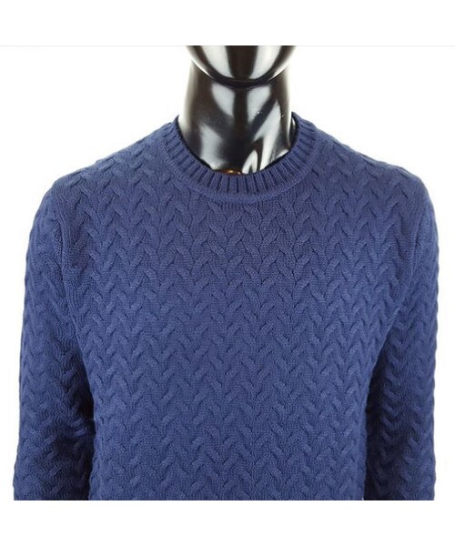 CALL&RESPONSE(コールアンドレスポンス)の「ジグザグ編みクルーネックニット/CALL&RESPONSE / 162-1441-04(ニット/セーター・メンズ・その他)」の7枚目の写真