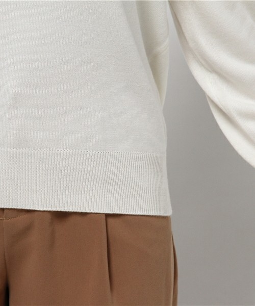 INTERPLANET(インタープラネット)の「オフショルダーニットP/O(ニット/セーター・レディース・オフホワイト/グレー/サックスブルー/ピンクベージュ・FREE)」の10枚目の写真