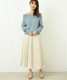 actuel | クレープデシンプリーツSK(スカート)