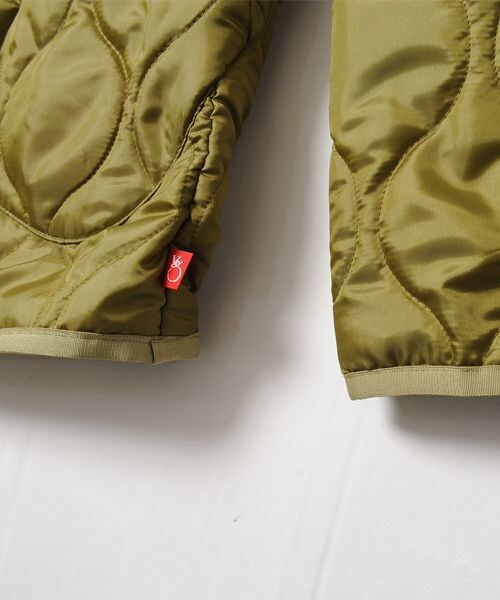 VIRGOwearworks（ヴァルゴウェアワークス）の「MILITARY INSIDE JKT キルティングジャケット（ジャケット/アウター・メンズ・OLIVE/BLACK・2/3/4）」の12枚目の写真