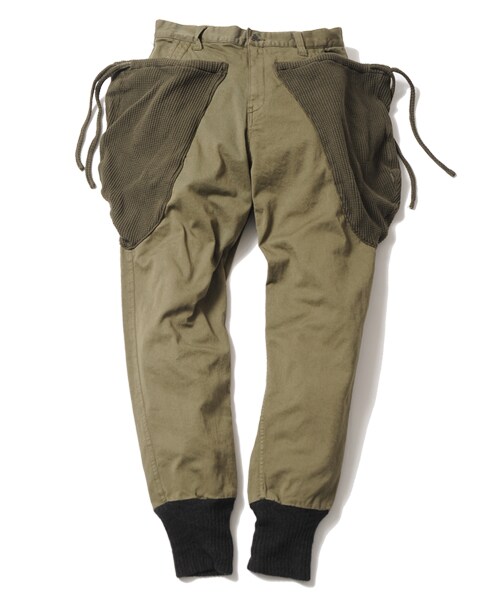 VIRGOwearworks（ヴァルゴウェアワークス）の「SPECIAL OVERRIDE PETAURISTA バルーンパンツ（パンツ・メンズ・OLIVE/BLACK・2/3/4）」の10枚目の写真