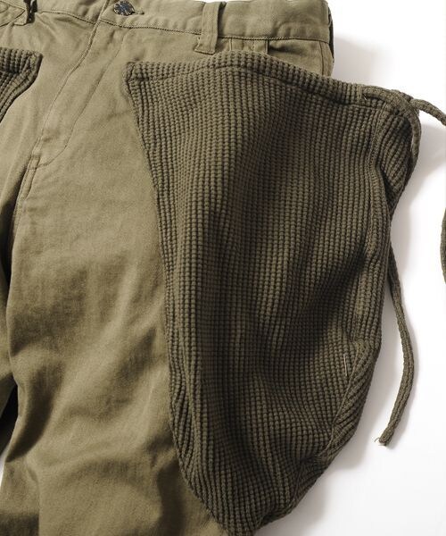 VIRGOwearworks（ヴァルゴウェアワークス）の「SPECIAL OVERRIDE PETAURISTA バルーンパンツ（パンツ・メンズ・OLIVE/BLACK・2/3/4）」の15枚目の写真
