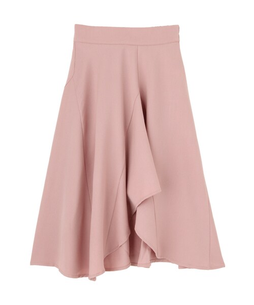 jouetie（ジュエティ）の「イレギュラーヘムミディスカート（スカート・レディース・ブラック/ベビーピンク/ダークミックス・M）」の3枚目の写真