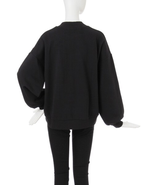 MURUA（ムルーア）の「フラワースウェットプルオーバー（トップス・レディース・ホワイト/グレー/ブラック・F）」の6枚目の写真