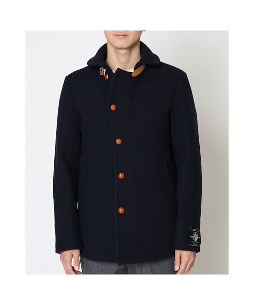 【半額以下】EDIFICE メルトンショールカラー ブルゾン EDIFICE（エディフィス）の「《予約》メルトンショールカラー