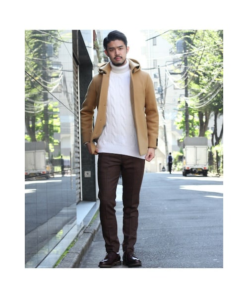 EDIFICE（エディフィス）の「《予約》メルトンショールカラーブルゾン