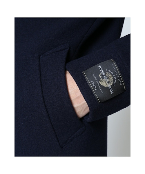 半額以下】EDIFICE メルトンショールカラー ブルゾン 半額以下