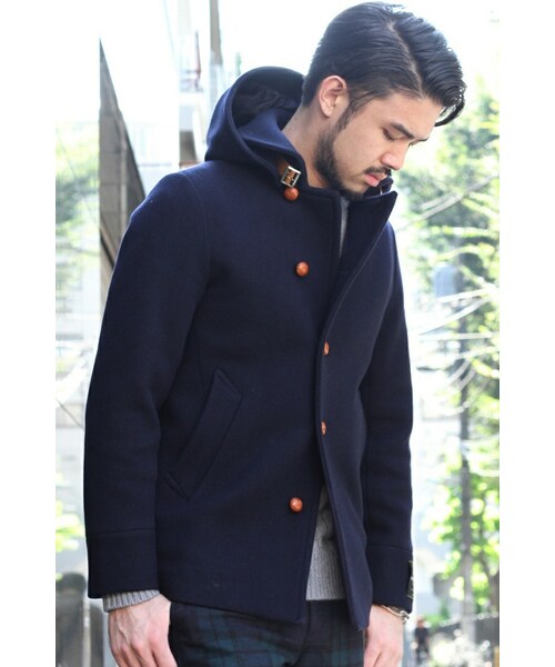 EDIFICE（エディフィス）の「《予約》メルトンショールカラーブルゾン