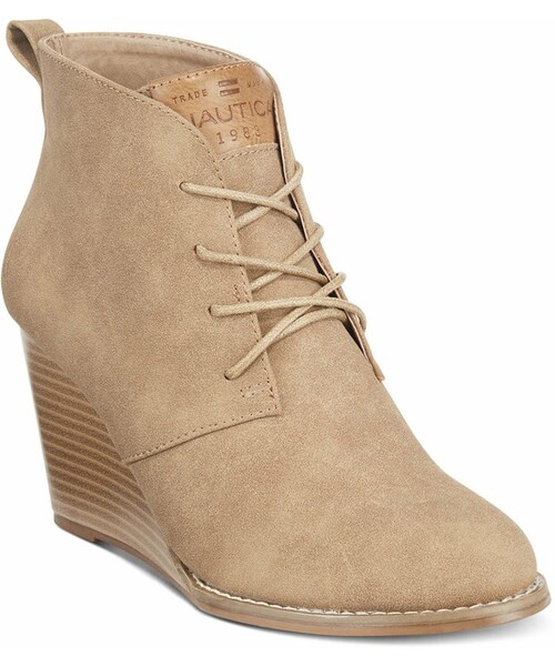 Nautica wedge booties Clearance
