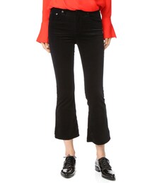 rag & bone | Rag & Bone/JEAN Velvet Cropped Flare Jeans(デニムパンツ)