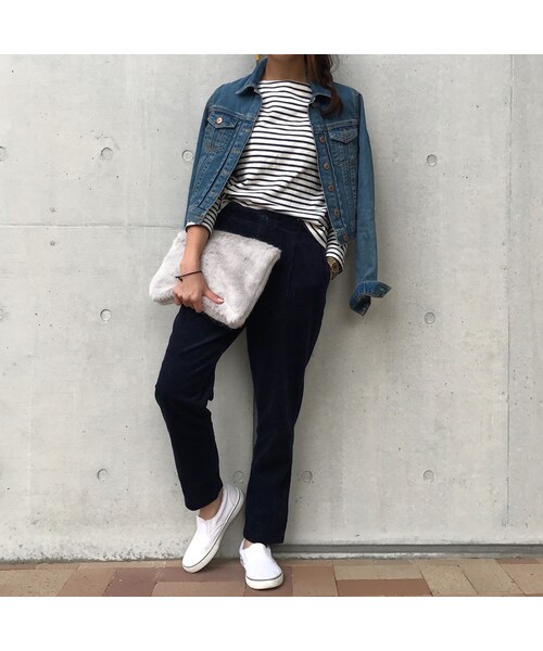 copine（コピン）の「コーデュロイテーパードパンツ（その他パンツ・レディース・その他）」の2枚目の写真