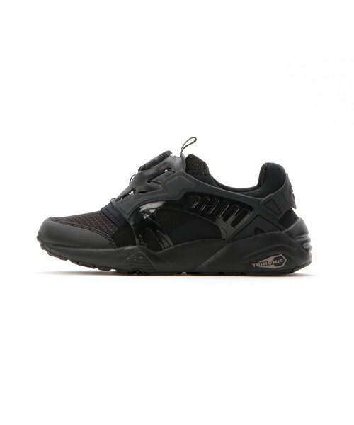 PUMA（プーマ）の「DISC BLAZE CT 362040-02（スニーカー・メンズ・ブラック・23cm/23.5cm/24cm/24.5cm/26.5cm/27cm/27.5cm/28cm）」の2枚目の写真
