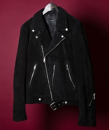 CASPER JOHN AIVER | CASPER JOHN AIVER  スウェードダブルライダース(ライダースジャケット)