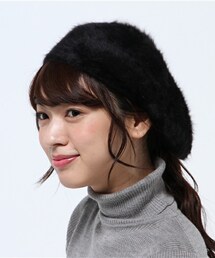 INTERPLANET WINGS | ファーベレー帽(ハンチング/ベレー帽)