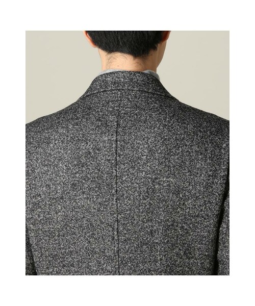 〔美品〕 EDIFICE Lolo Piana ウール チェスター グレー 44 EDIFICE（エディフィス）の「LORO PIANA/アーカイブチェスターコート