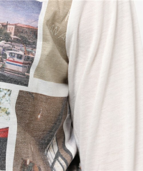 Durer(デュレル)の「【Holiday】秋フォトロンT《DURER》(Tシャツ/カットソー・レディース・ホワイト/ホワイト×ブラック/グレー・FREE)」の10枚目の写真
