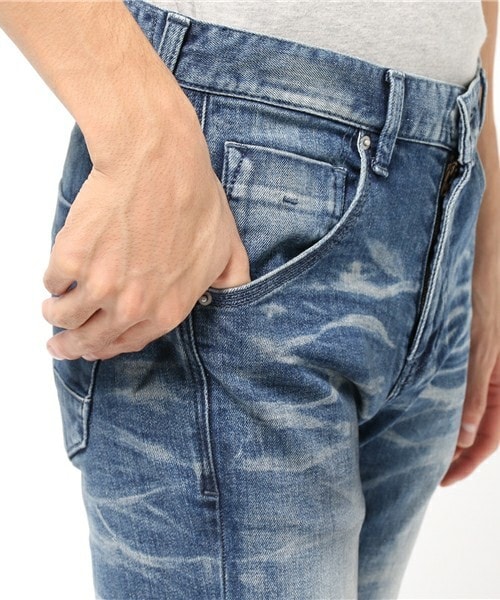 RATTLE TRAP（ラトルトラップ）の「インディゴストレッチスキニーデニム【RAFFINE(ラフィネ)】（デニムパンツ・メンズ・ブルー・S/M/L/LL）」の7枚目の写真