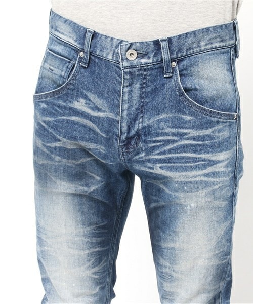 RATTLE TRAP（ラトルトラップ）の「インディゴストレッチスキニーデニム【RAFFINE(ラフィネ)】（デニムパンツ・メンズ・ブルー・S/M/L/LL）」の5枚目の写真