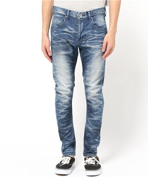 RATTLE TRAP（ラトルトラップ）の「インディゴストレッチスキニーデニム【RAFFINE(ラフィネ)】（デニムパンツ・メンズ・ブルー・S/M/L/LL）」の4枚目の写真