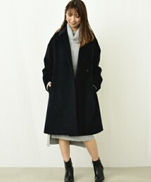 actuel | ショートビーバーチェスターコート(チェスターコート)