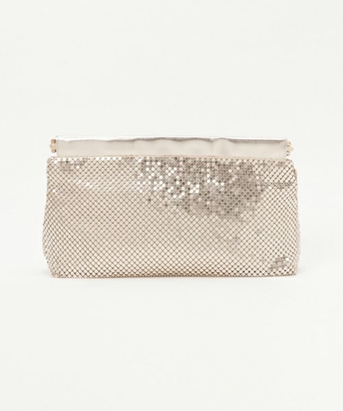 INTERPLANET WINGS（インタープラネットウィング）の「メタルメッシュクラッチバック（クラッチバッグ・レディース・ブラック/ゴールド・FREE）」の2枚目の写真