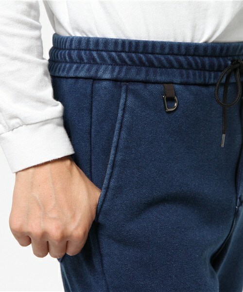 FREDY&GLOSTER（フレディアンドグロスター）の「フリースツィードインディゴパンツ（その他パンツ・メンズ・インディゴブルー・S/M/L）」の7枚目の写真