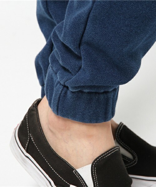 FREDY&GLOSTER（フレディアンドグロスター）の「フリースツィードインディゴパンツ（その他パンツ・メンズ・インディゴブルー・S/M/L）」の8枚目の写真