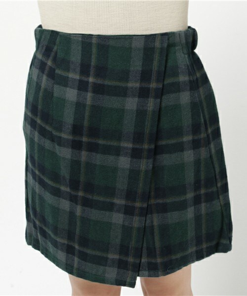 archives（アルシーヴ）の「アシンメトリー台形スカート（スカート・レディース・ブラック/ブラウン/グリーン・MEDIUM）」の7枚目の写真