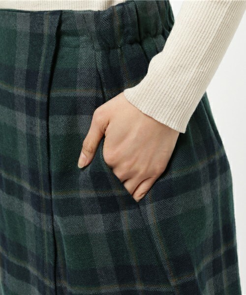 archives（アルシーヴ）の「アシンメトリー台形スカート（スカート・レディース・ブラック/ブラウン/グリーン・MEDIUM）」の9枚目の写真