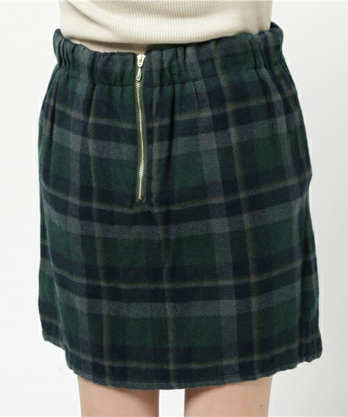 archives（アルシーヴ）の「アシンメトリー台形スカート（スカート・レディース・ブラック/ブラウン/グリーン・MEDIUM）」の8枚目の写真