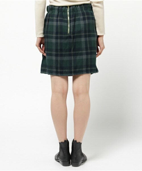 archives（アルシーヴ）の「アシンメトリー台形スカート（スカート・レディース・ブラック/ブラウン/グリーン・MEDIUM）」の6枚目の写真