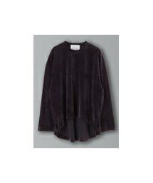 E hyphen world gallery | ピケベロアビッグプルオーバー(トップス)