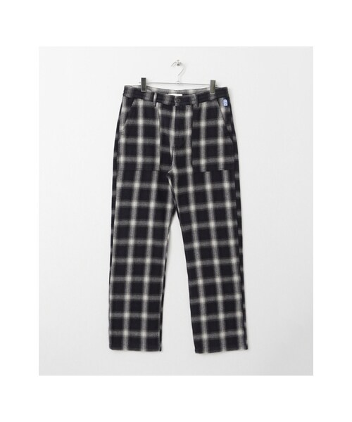 URBAN RESEARCH DOORS（アーバンリサーチドアーズ）の「FORK&SPOON Heavy Flannel Baker PANTS（パンツ・メンズ・GRAY/NAVY/CHECK・4/5）」の3枚目の写真