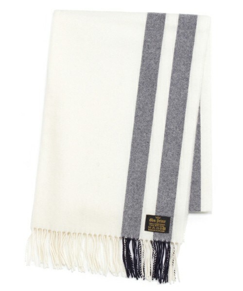 DRWCYS（ドロシーズ）の「【Glen Prince】大判ストール（ストール/ショール・レディース・グレー/ホワイト/ベージュ・F）」の2枚目の写真