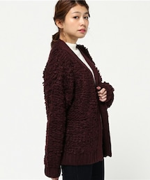 archives | ループ編みトッパーニットカーディガン(カーディガン/ボレロ)