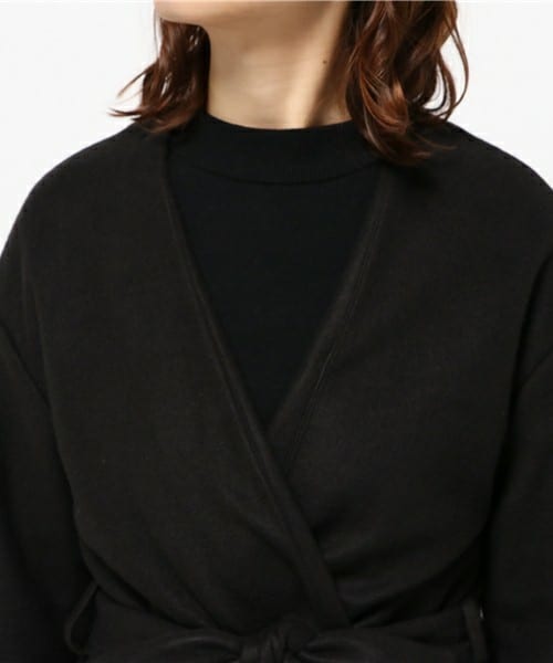 archives（アルシーヴ）の「起毛ニットガウンコート（その他アウター・レディース・ブラック/グレー/ベージュ・MEDIUM）」の7枚目の写真