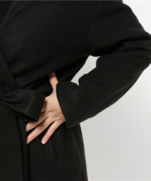 archives（アルシーヴ）の「起毛ニットガウンコート（その他アウター・レディース・ブラック/グレー/ベージュ・MEDIUM）」の8枚目の写真