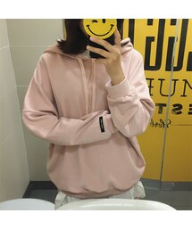 Dailyabout | サイドスリットオーバーフィット8分袖Tシャツ(P0000VUV)(Tシャツ/カットソー)