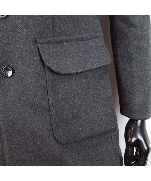 CALL&RESPONSE（コールアンドレスポンス）の「メルトンチェスターコート/ＣＡＬＬ＆ＲＥＳＰＯＮＳＥ　162-1102-15（チェスターコート・メンズ・その他）」の10枚目の写真