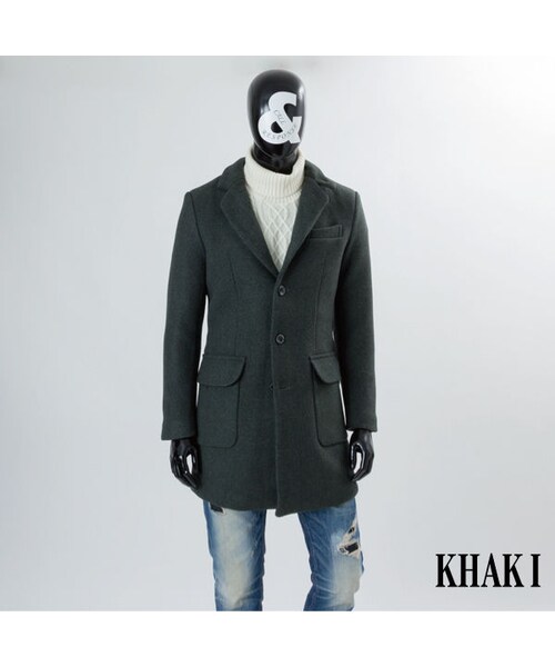 CALL&RESPONSE（コールアンドレスポンス）の「メルトンチェスターコート/ＣＡＬＬ＆ＲＥＳＰＯＮＳＥ　162-1102-15（チェスターコート・メンズ・その他）」の6枚目の写真