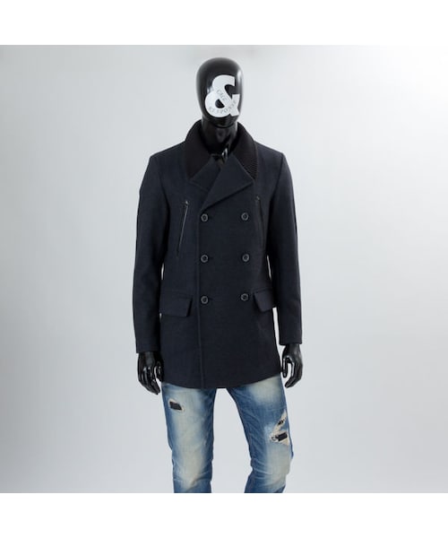 CALL&RESPONSE(コールアンドレスポンス)の「リブショールPコート/CALL&RESPONSE 162-1102-09(ピーコート・メンズ・その他)」の2枚目の写真