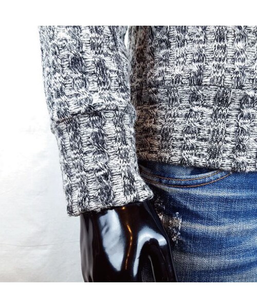 CALL&RESPONSE（コールアンドレスポンス）の「ケーブルボリュームニット/ＣＡＬＬ＆ＲＥＳＰＯＮＳＥ　162-1441-10（ニット/セーター・メンズ・その他）」の11枚目の写真