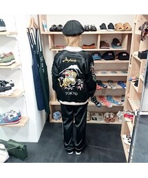 HOUSTON スカジャン　スウェット HOUSTON（ヒューストン）の「HOUSTON ヒューストン スカジャン