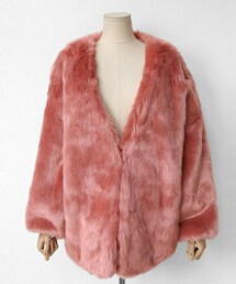 DHOLIC | フェイクファーボリュームジャケット(その他アウター)