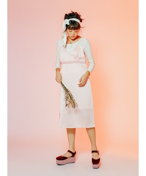 merry jenny（メリージェニー）の「ハラコベルトサンダル（シューズ・レディース・ブラック/レッド/ベージュ・S/M/L）」の5枚目の写真