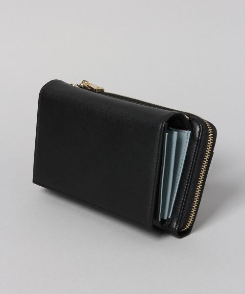 HARE(ハレ)の「ウォレットミニショルダーBAG(バッグ・オフホワイト/ブラック/チェリーレッド)」の8枚目の写真